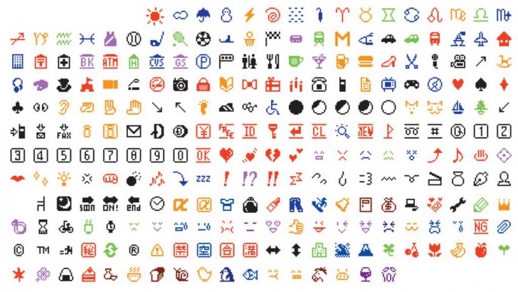 Emoji ดั้งเดิมของ Shigetaka Kurita