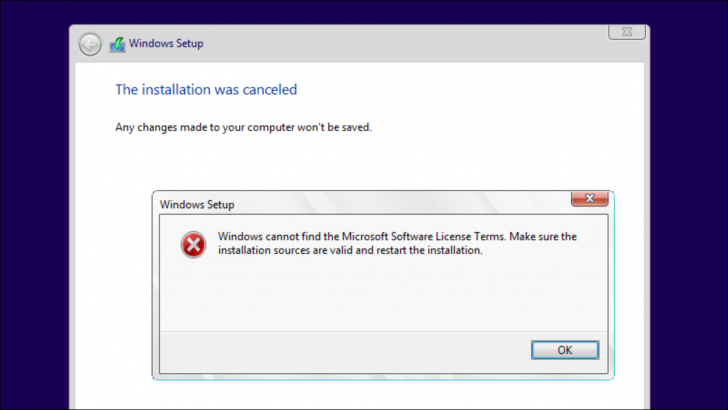 ปัญหาติดตั้ง Windows 11 แล้ว Error
