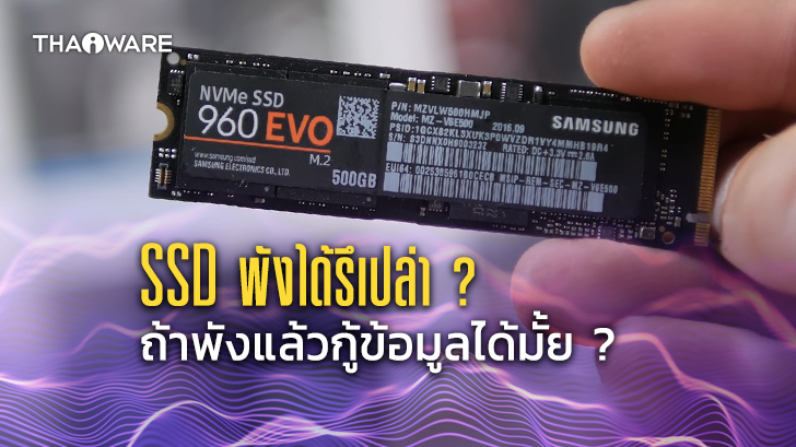 SSD พังได้ไหม ? หาก SSD พังมีอาการเป็นอย่างไร ? และเราจะสามารถกู้ข้อมูล SSD ได้หรือเปล่า ?
