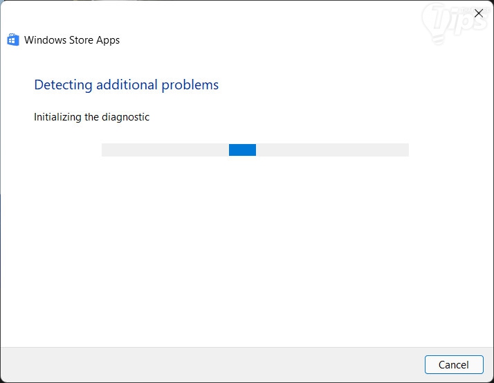 ใช้เครื่องมือ Windows Store Apps Troubleshooter