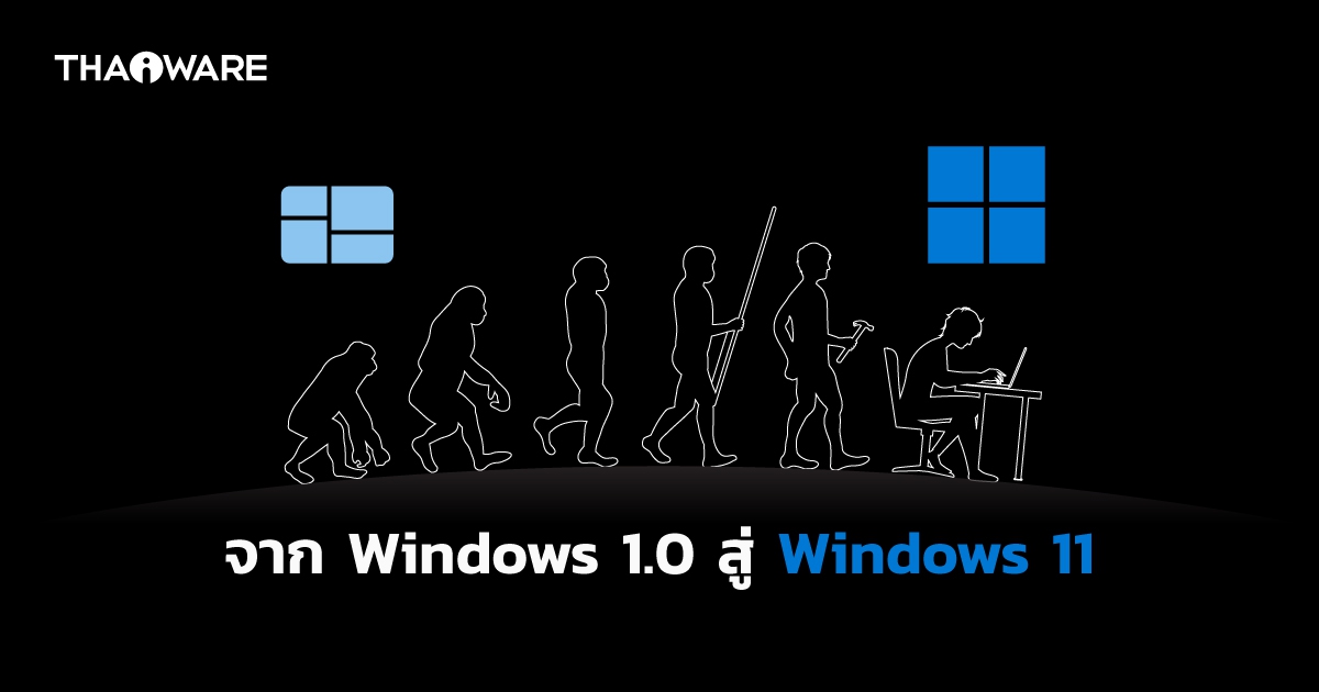 ประวัติ Windows มีความเป็นมาอย่างไร ? ตั้งแต่ระบบปฏิบัติการ Windows 1.0 ถึง Windows 11