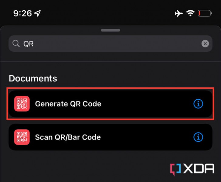 การสร้าง QR Code ใน iPhone ด้วยแอปพลิเคชัน Shortcuts