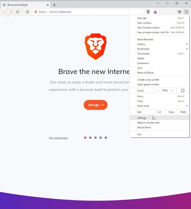 วิธีปิดฟีเจอร์ หรือความสามารถ ที่เกี่ยวข้องกับสกุลเงินคริปโต บน Brave Browser