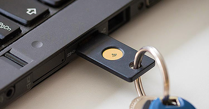 กุญแจยืนยันตัวตน USB Security Key 
