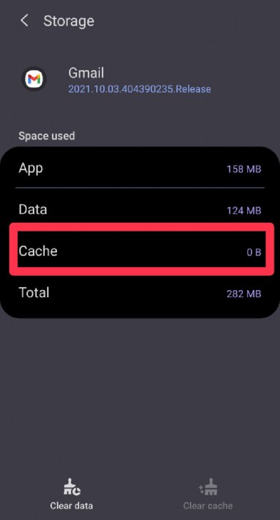 เคลียร์ข้อมูลแคช ภายในเครื่อง (Clear Cache Data)