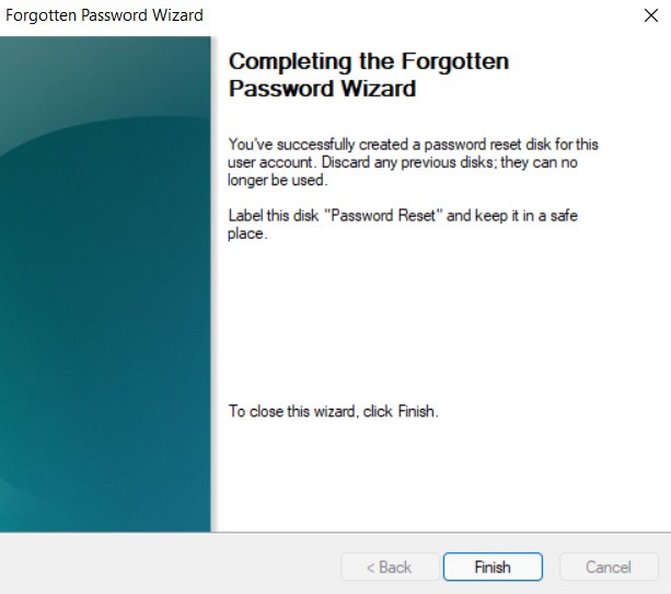 วิธีป้องกันการลืมรหัสผ่าน Windows ด้วยเครื่องมือ 'Password Reset Disk' 