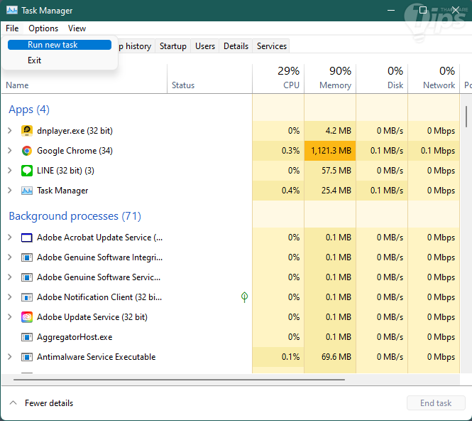รีสตาร์ท File Explorer ของระบบปฏิบัติการ Windows (Restart File Explorer)