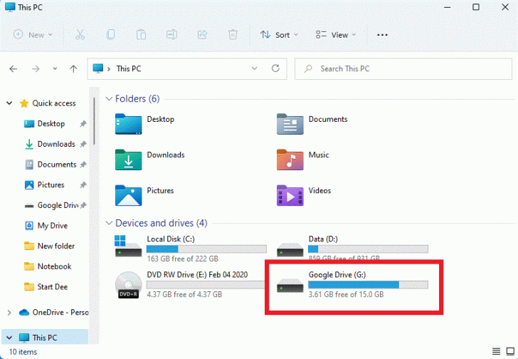 วิธีซิงค์ Windows บน PC กับ Google Drive อัปโหลดไฟล์ ลงคลาวด์ง่าย ๆ ไม่ต้องเปิดเบราว์เซอร์