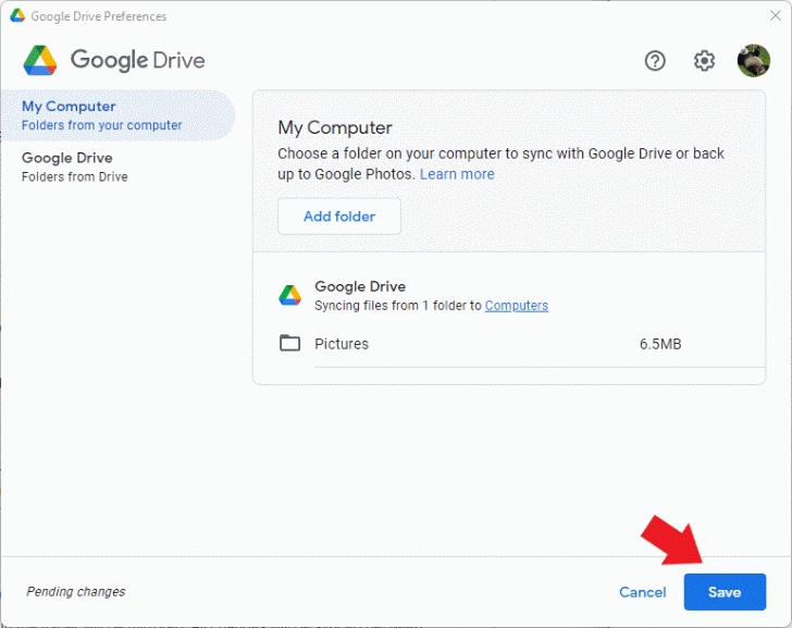 วิธีซิงค์โฟลเดอร์บน Windows บน PC ของคุณกับ Google Drive (How to sync Windows for PC folder with Google Drive ?)