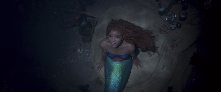 Halle Bailey ในบท Ariel จาก The Little Mermaid ค.ศ. 2023 (พ.ศ. 2565)