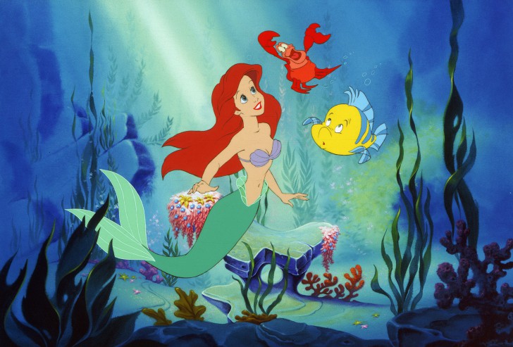 Ariel จาก The Little Mermaid ค.ศ. 1989 (พ.ศ. 2532)