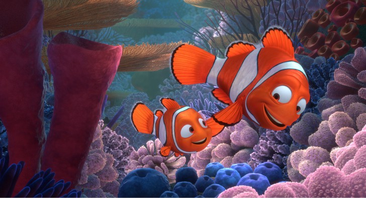 ภาพจากหนัง ภาพยนตร์ อนิเมชัน Finding Nemo ค.ศ. 2003 (พ.ศ. 2546)