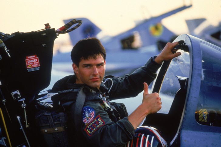 ภาพจากหนัง ภาพยนตร์ Top Gun ค.ศ. 1986 (พ.ศ. 2529)