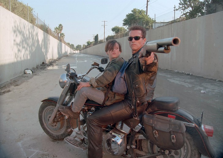 ภาพจากหนัง ภาพยนตร์ฺ Terminator 2: Judgment Day ค.ศ. 1991 (พ.ศ. 2534)