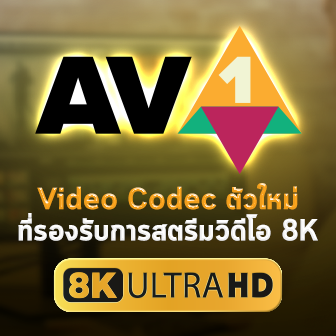 AV1 Codec คืออะไร ? มารู้จัก Codec การเข้ารหัสวิดีโอที่รองรับการสตรีมวิดีโอระดับ 8K กัน