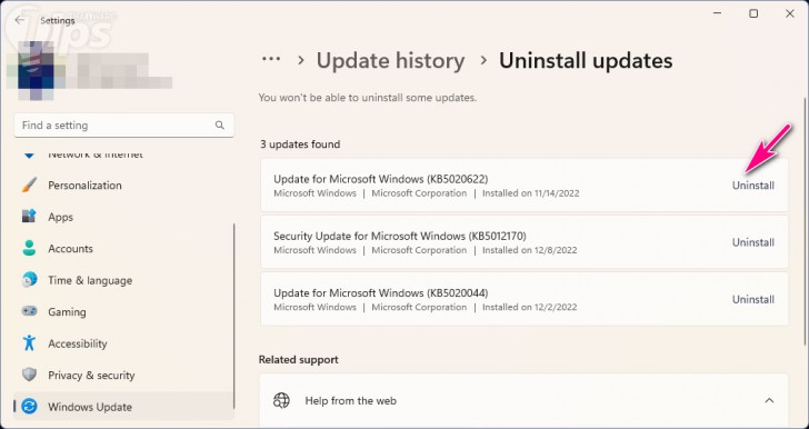 ตรวจสอบความเปลี่ยนแปลงล่าสุด ที่เกิดขึ้นบน Windows (Check out the latest changes on Windows)
