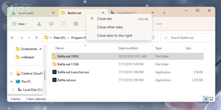 วิธีใช้ Tabs ใน File Explorer ของ Windows 11 ช่วยให้การโยกย้ายไฟล์ เป็นเรื่องง่ายขึ้น