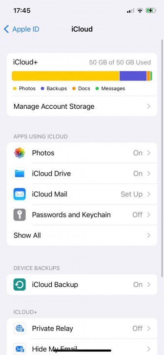 เช็คความจุของ พื้นที่จัดเก็บข้อมูลบน iCloud (Check iCloud Storage Capacity)