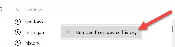 ลบประวัติการค้นหาออกจาก File Explorer ​​​​​​​(Remove Search History from File Explorer)
