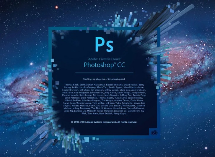 โปรแกรม Adobe Photoshop CC หรือ Photoshop 14