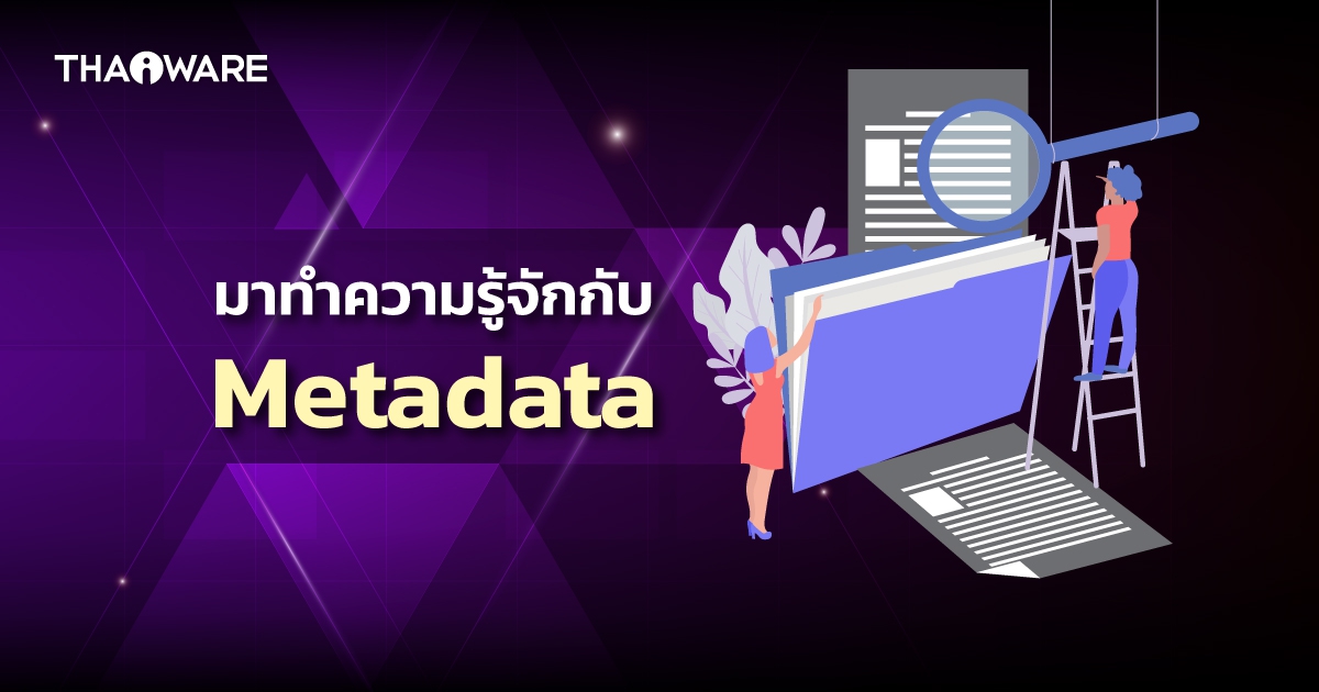 Metadata คืออะไร ? รู้จักประวัติ คุณสมบัติ และประเภทของ เมทาดาต้า